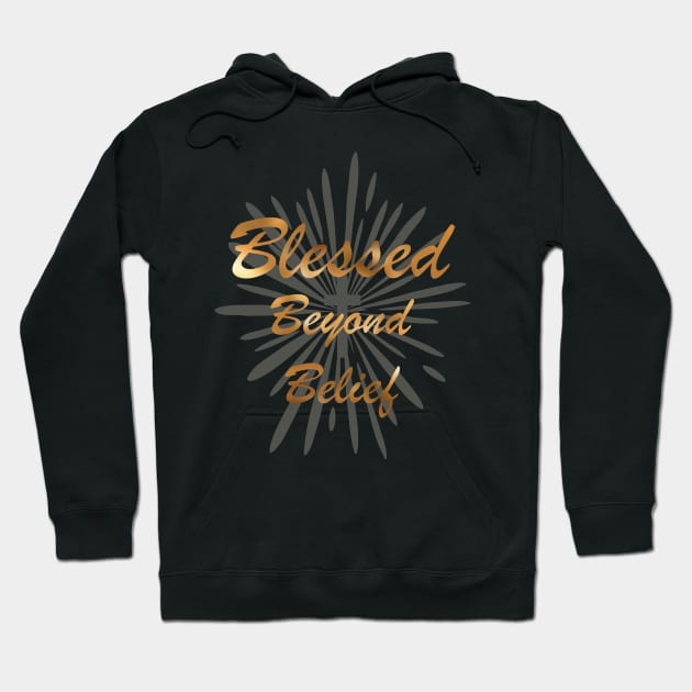 Cross - Blessed Hoodie by TaylorDavidDesigns